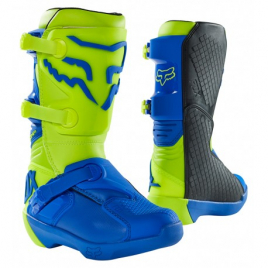 Мотоботы подростковые FOX Comp Youth Yellow/Blue