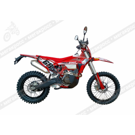 Мотоцикл REGULMOTO Holeshot Red Edition 300 21/18