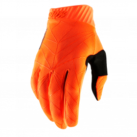 Перчатки 100% Ridefit Fluo Orange/black XXL