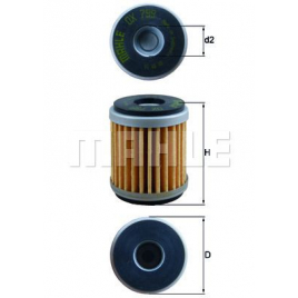 Фильтр масляный MAHLE/KNECHT OX799