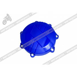 Защита крышки сцепления пластик Yamaha YZ250F 14-17, WR250F 15-17 синяя