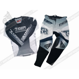 Комплект штаны+джерси TIGER 01 RSA 5.5 2025 Черный / серый