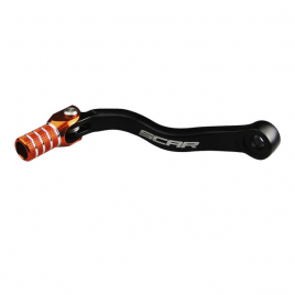 Рычаг переключения передач SCAR 250-300SX-EXC 94-16, 250SX-F, EXC-F 06-10 Оранжевая