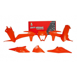 Комплект пластика R-TECH KTM EXC/EXC-F/XC-W /XCF-W 2020 (R-KITKTM-AN0-520) Оранжевый Неон