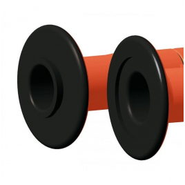 Грипсы R-TECH SOFT GRIPS DUAL COMPOUND черно-оранжевые