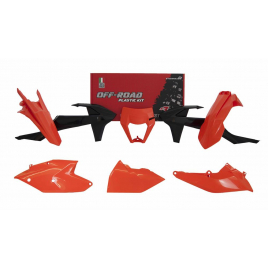 Комплект пластика R-TECH KTM EXC/EXCF/XCW 17-19 оранж/черн