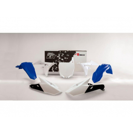 Комплект пластика R-TECH YZF250 14-18, YZF450 14-17 бело-синий