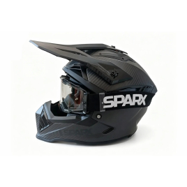 Шлем кроссовый SPARX Thor Carbon 3K (A806) + Очки SPARX Thor QR 