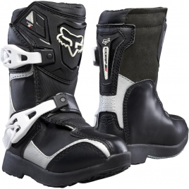 Мотоботы FOX Comp 5 Kids Black/silver K10