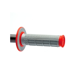 Грипсы RENTHAL MX DUAL COMPOUND GRIPS TAPERED RED H-WAFF