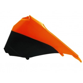 Обтекатель воз. фильтра R-TECH SX125 13-16, SX-F 13-15, EXC-F 14-15  оранж/черн