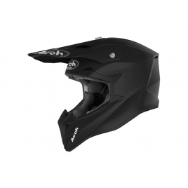 Шлем кроссовый AIROH Wraap Black Matt QR