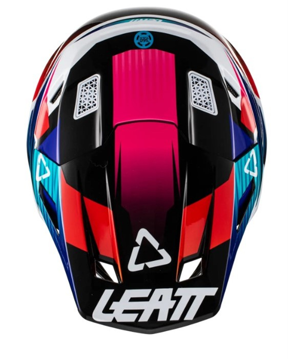 Шлем кроссовый LEATT 8.5 V22 Royal фото 3