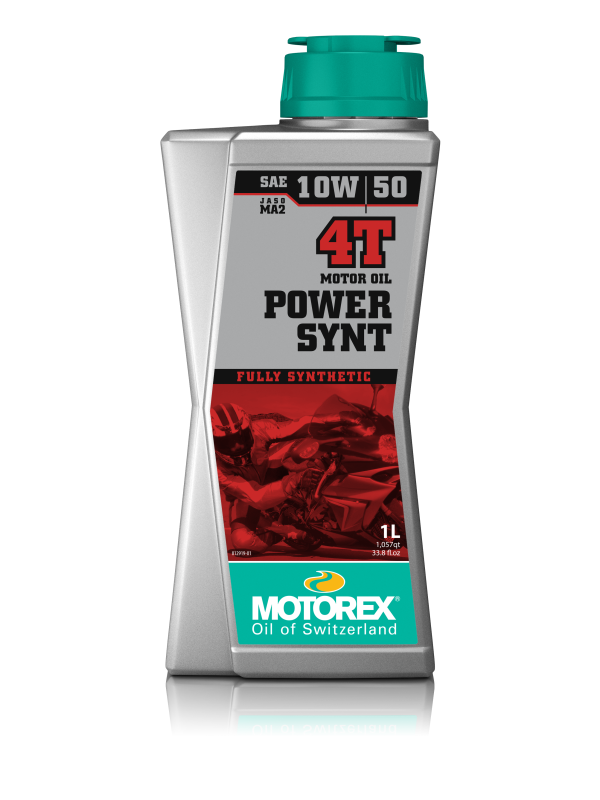 Масло моторное MOTOREX Power Synt 4T 10w50 JASO MA2 1л. фото 1