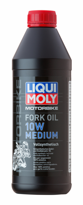 Масло вилочное LIQUI MOLY Motorbike Fork Oil 10w 1л. синтетика фото 1