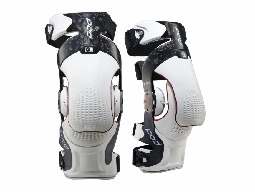 Защита колена POD K8 3.0 Carbon/White фото 1