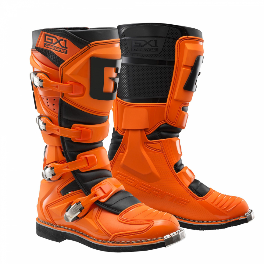 Мотоботы GAERNE GX-1 Goodyear Orange/Black фото 1