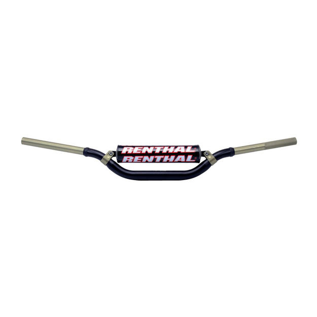 Руль RENTHAL TWINWALL MX/End черн. 921-01 фото 1