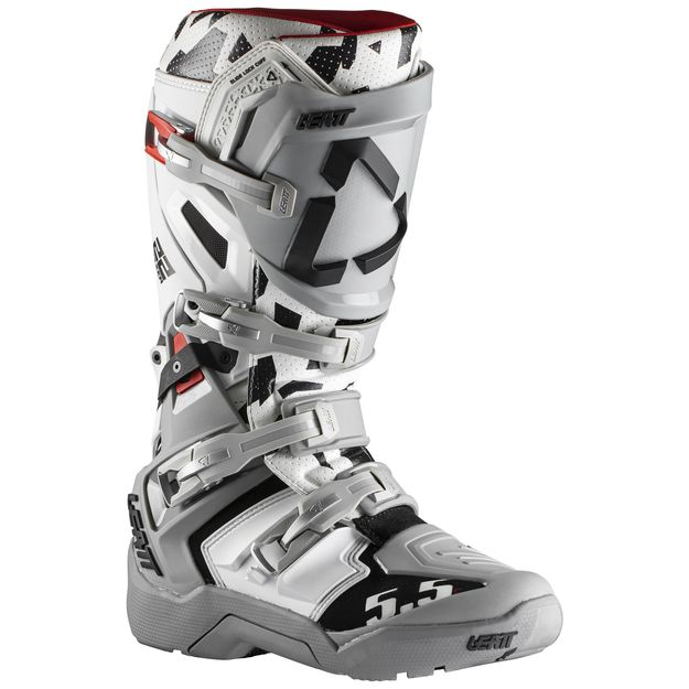 Мотоботы LEATT GPX 5.5 FlexLock Enduro Grey фото 1
