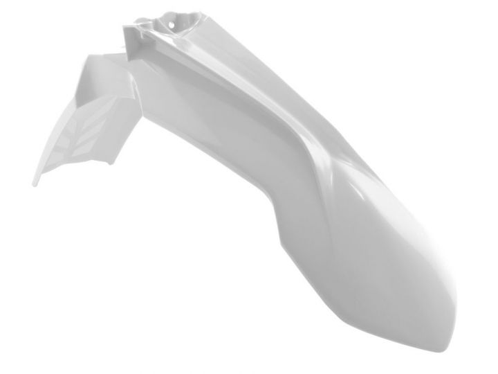 Крыло переднее R-TECH KTM SX/SXF125-450 13-15, EXC/EXCF 125-530 белое фото 1
