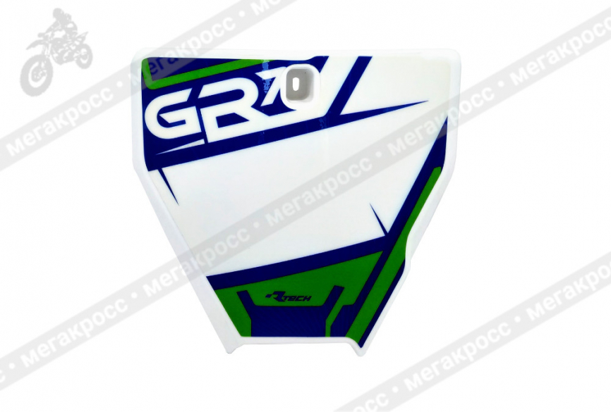 Щиток номерной передний GR7/HSQ16-19 белый фото 1