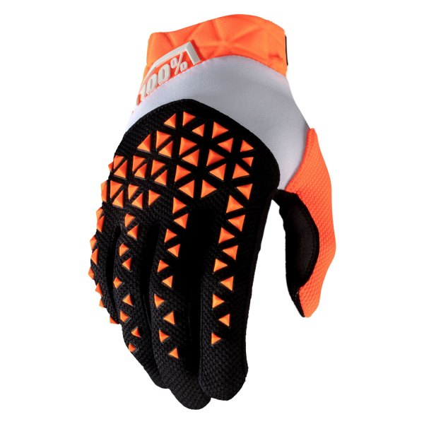 Перчатки 100% Airmatic Orange/black L фото 1