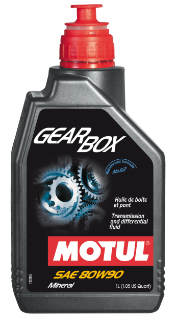 Масло трансмиссионное MOTUL Gearbox 80w90 1л. фото 1