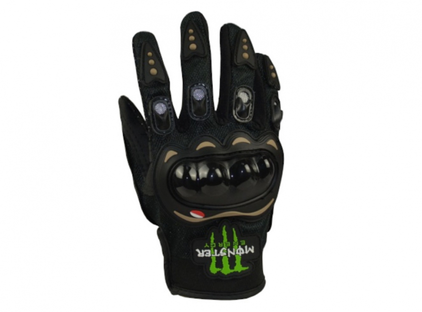 Перчатки MONSTER ENERGY MCS-01D черный фото 1