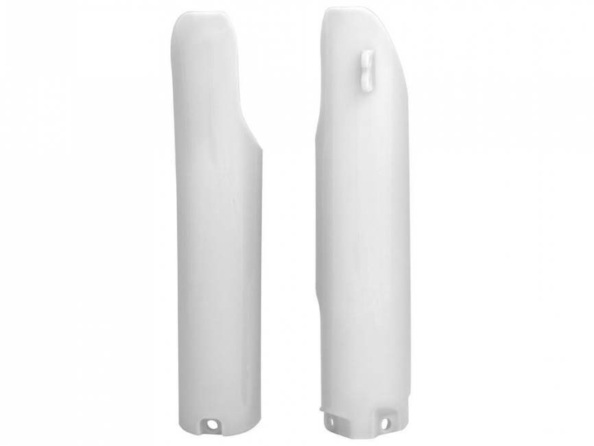 Защита вилки R-Tech YZ/WR125-250 05-07, YZF250-450 05-07, WRF250 05-19, WRF450 05-18 белая фото 1