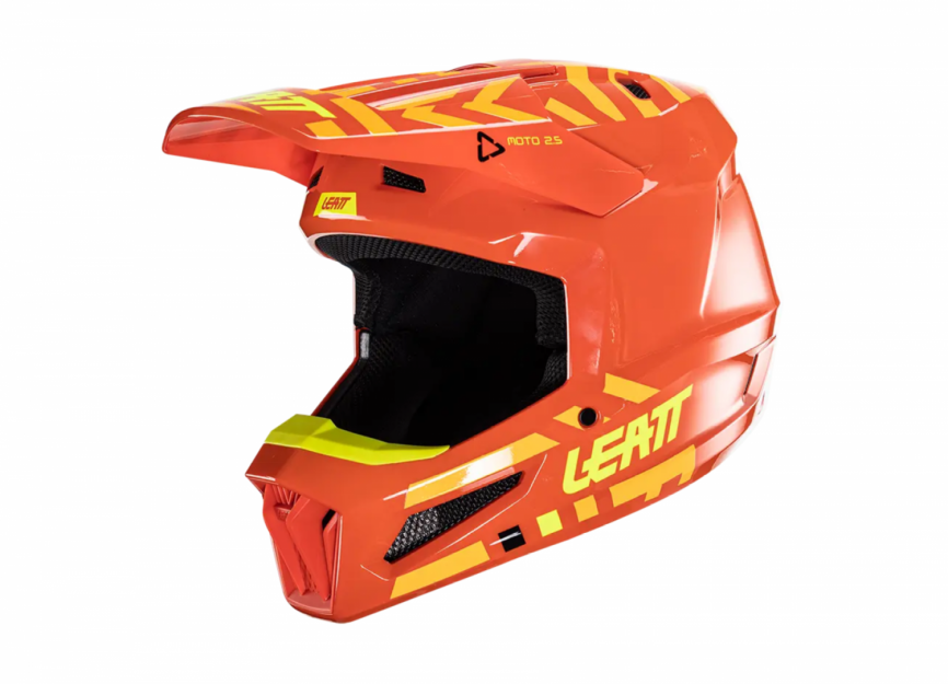 Шлем кроссовый LEATT 2.5 V24 Citrus фото 2