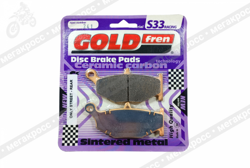 Колодки тормозные GOLDFREN 241 S33 фото 1