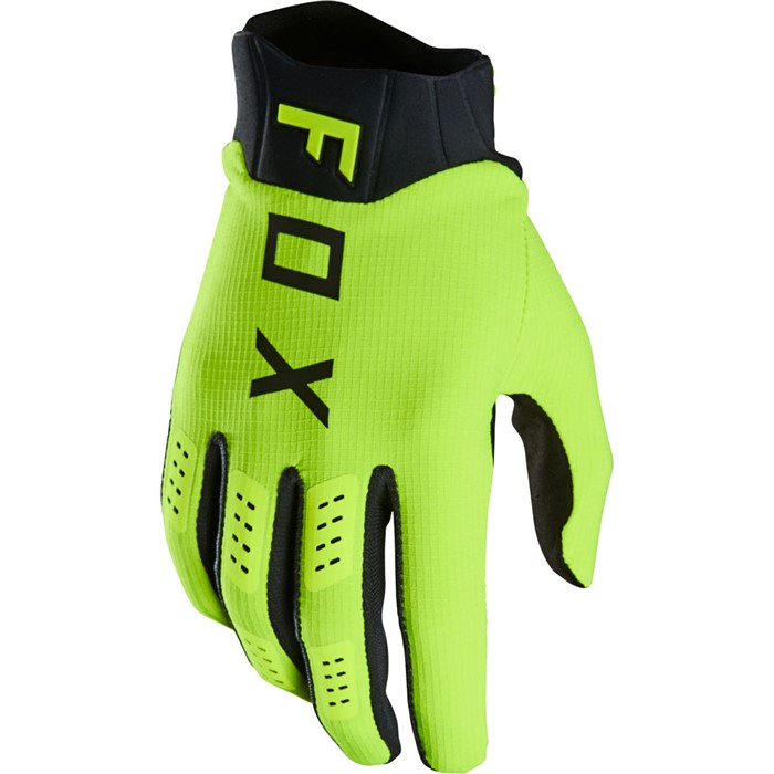 Перчатки FOX Flexair Flow Yellow фото 1