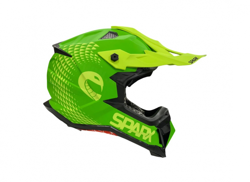 Шлем кроссовый SPARX Raptor фото 2