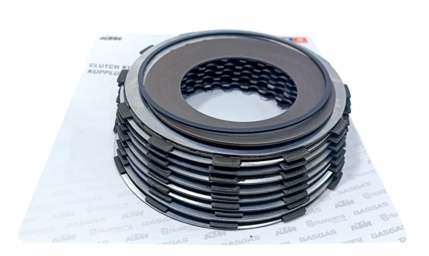 Комплект дисков сцепления KTM SX/EXC/TPI 13-23, HQV TE/FE 13-23, GAS-GAS EC/EX 21+ фото 1