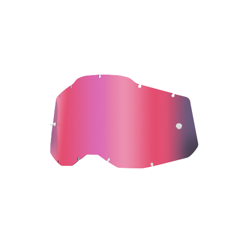 Линза 100% Gen.1 Standard Anti-fog Pink Mirror/Smoke фото 1