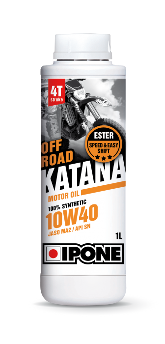 Масло моторное IPONE Katana Off Road 4Т 10w40 1л. фото 1