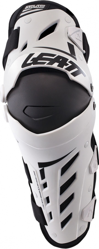 Защита колена LEATT Dual Axis Knee White/Black, XXL фото 1