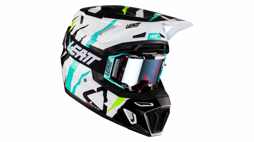 Шлем кроссовый LEATT 8.5 (2023) Tiger фото 1
