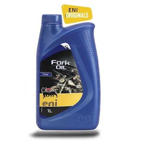 Масло вилочное ENI Fork Oil 7,5w 1л. фото 1