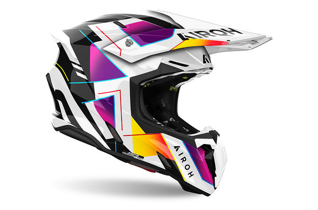 Шлем кроссовый AIROH Twist 3 Rainbow Gloss фото 1