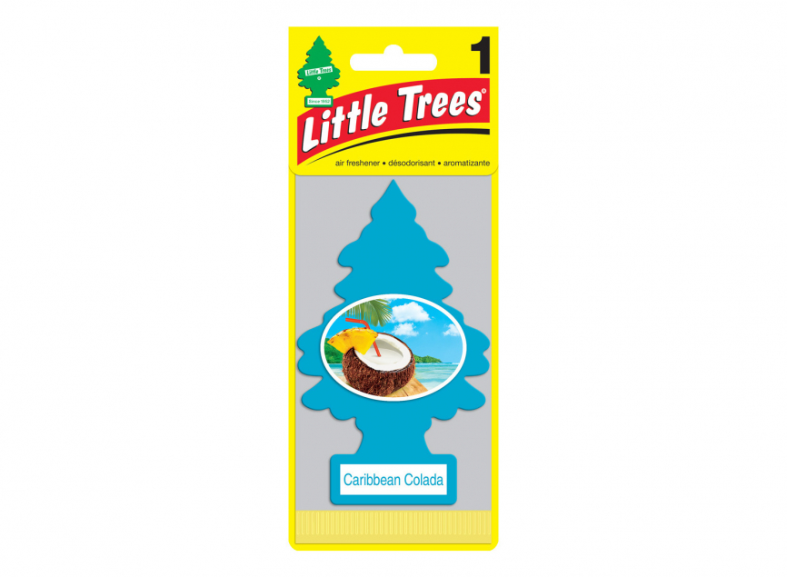 Ароматизатор подвесной Car-Freshner Ёлочка "Карибский коктейль" фото 1