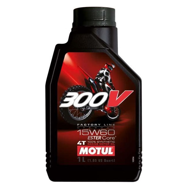Масло моторное MOTUL 300V Factory Line Off Road 4T 15w60 1л. фото 1