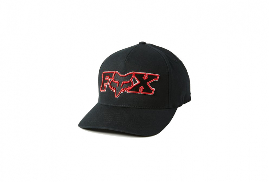 Бейсболка Fox Ellipsoid Flexfit Hat Красная фото 1