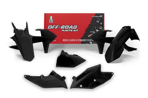 Комплект пластика R-TECH KTM XC-W125-150/EXC-EXCF250-500 17-19 черный фото 1