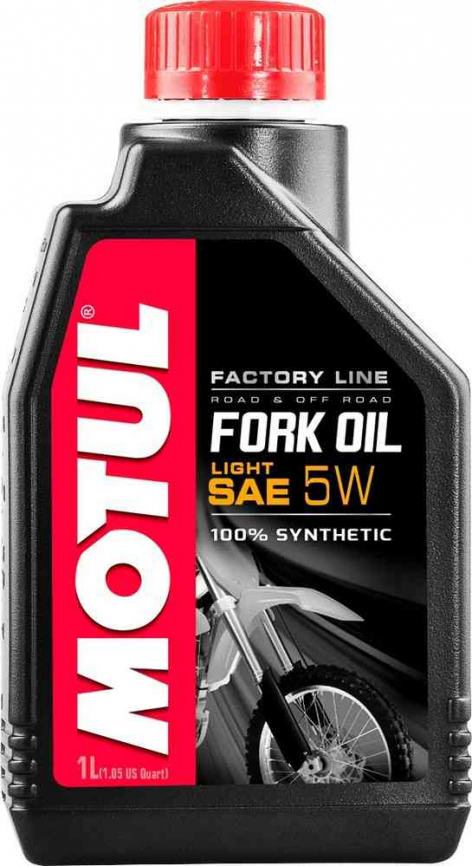 Масло вилочное MOTUL Fork Oil Factory Line 5w 1л. фото 1