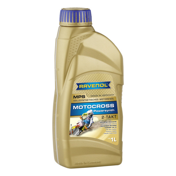 Масло моторное RAVENOL Motocross Powersynth 2T 1л. фото 1
