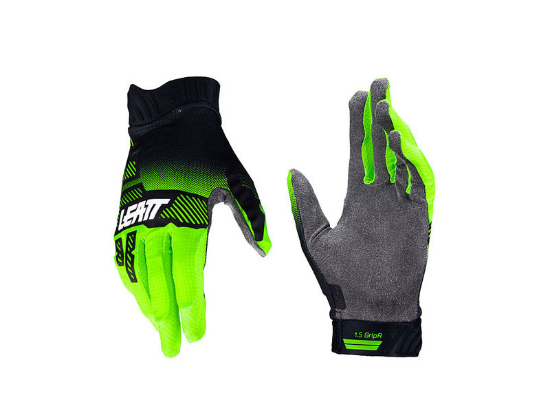 Перчатки подростковые Leatt Moto 1.5 Jr Lime v24 фото 1