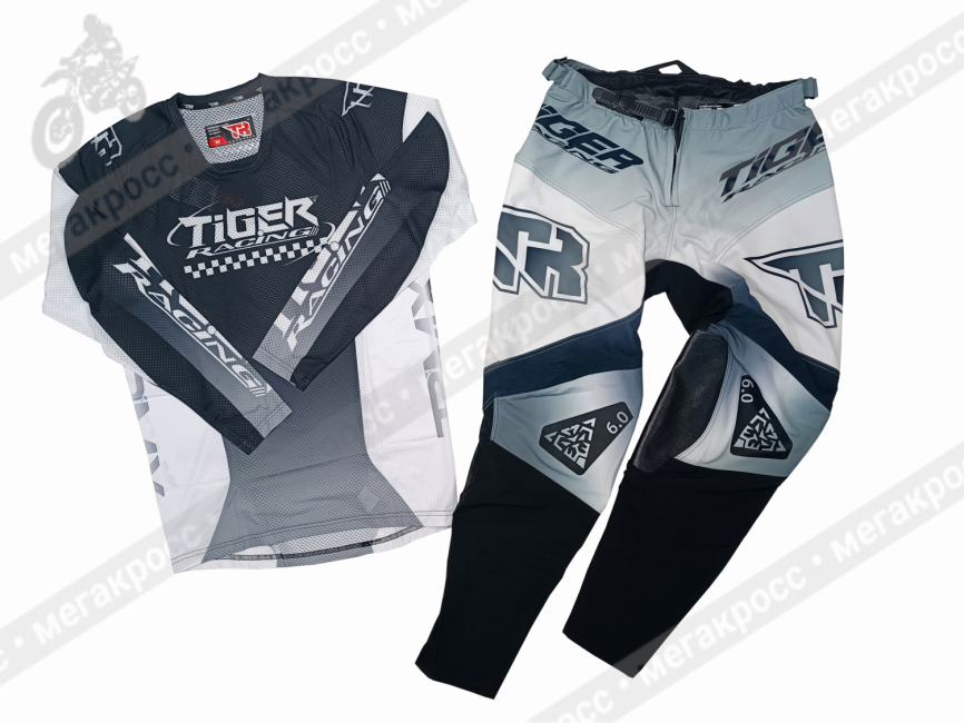 Комплект штаны+джерси TIGER 01 RSA 5.5 2025 Черный / серый фото 1
