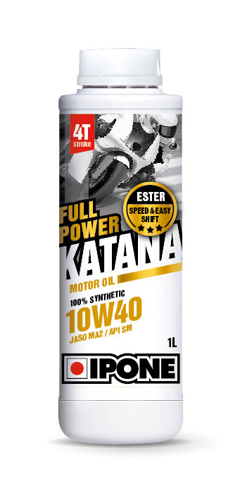 Масло моторное IPONE Katana Full Power 4Т 10w40 4л. фото 1