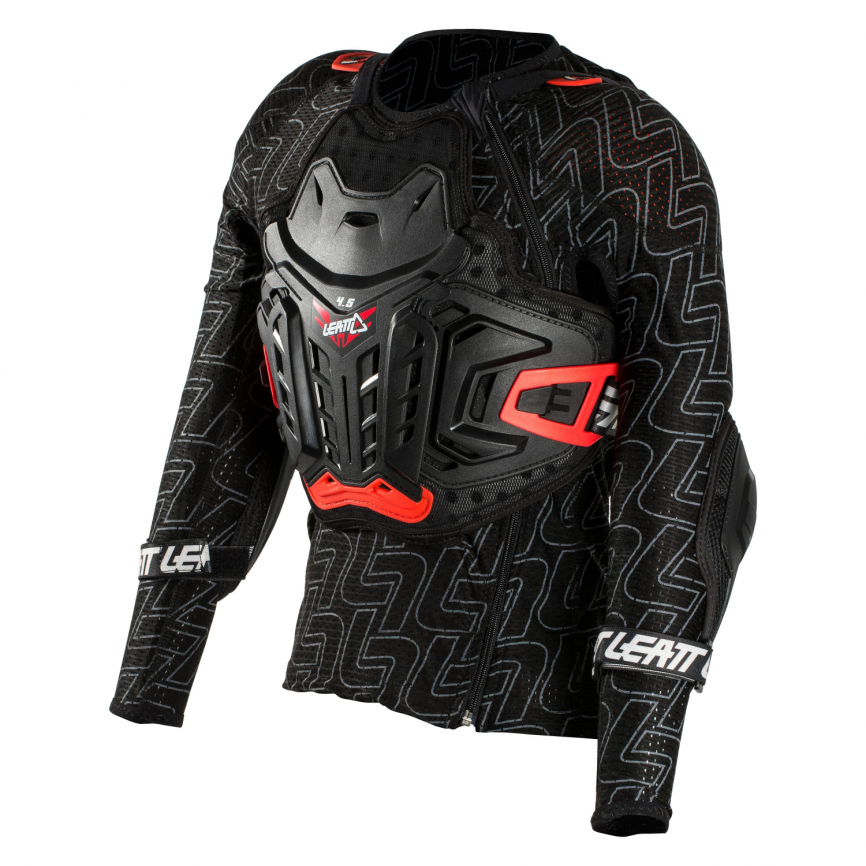 Защита панцирь подростковый LEATT Body Protector 4.5 Junior Черный фото 1
